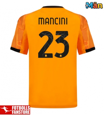 AS Roma Gianluca Mancini #23 Bortatröja 2025-26 Kortärmad